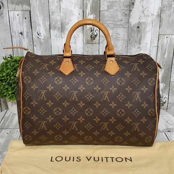 Louis Vuitton Handbags - Louis Vuitton Monogram Speedy 35
